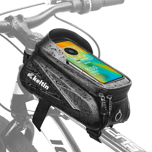 Geanta impermeabila bicicleta cu suport pentru telefon, Keltin K02324