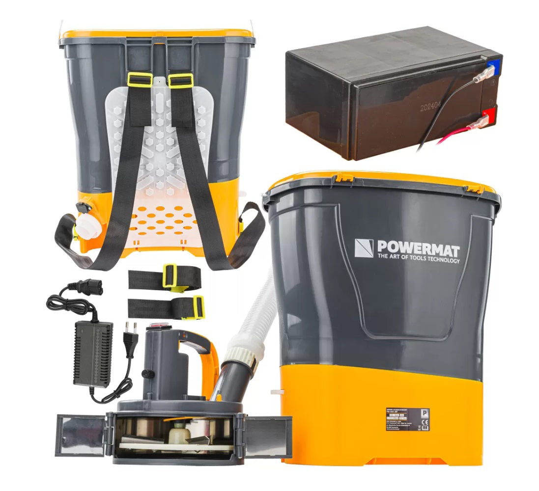 Semanatoare electrica pe acumulator PM-SAK-20T, 20 l, 12 V, Powermat PM1276