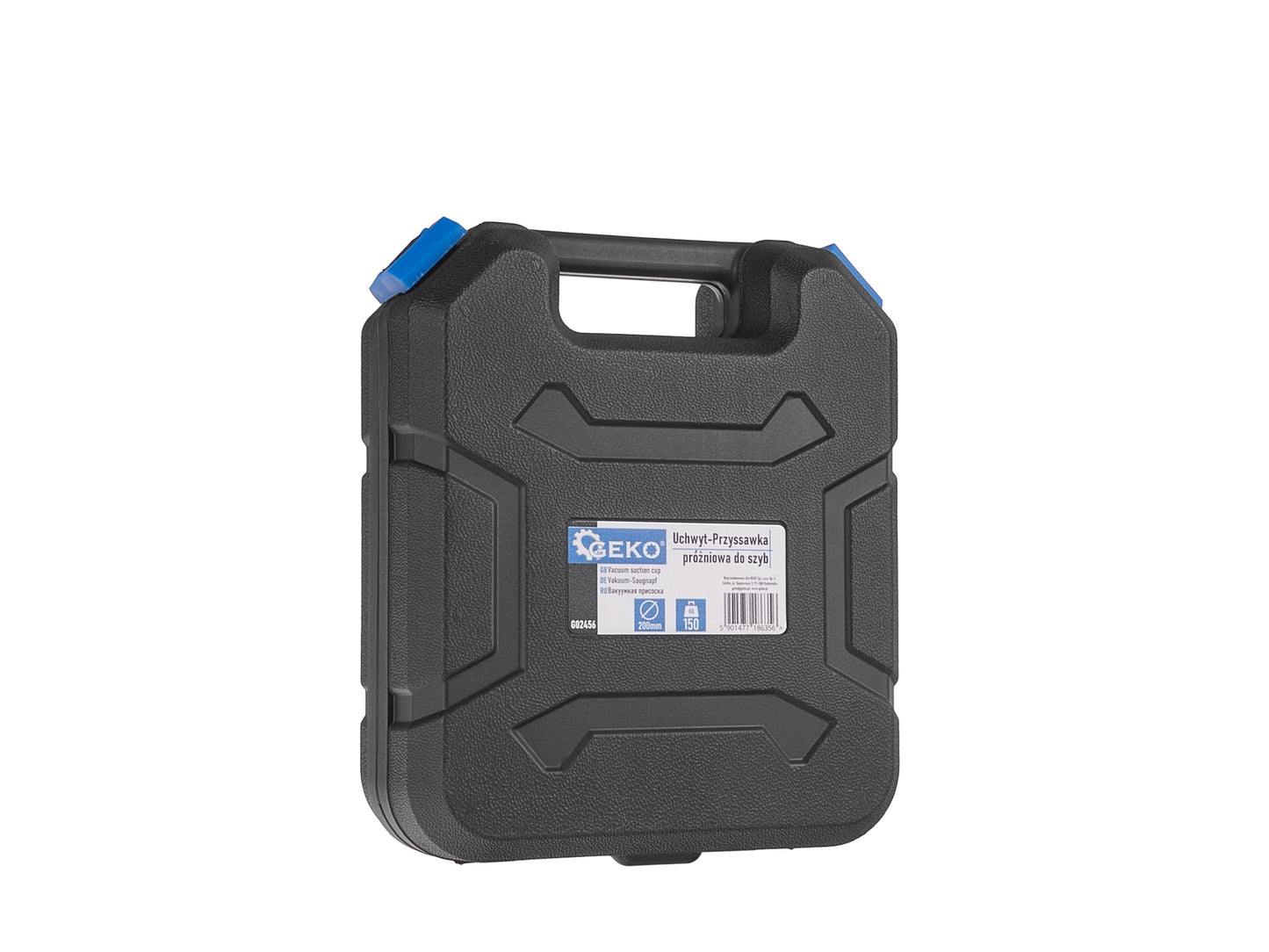 Ventuza cu vid pentru transportat si montat sticla, 200 mm, 150 kg, Geko G02456