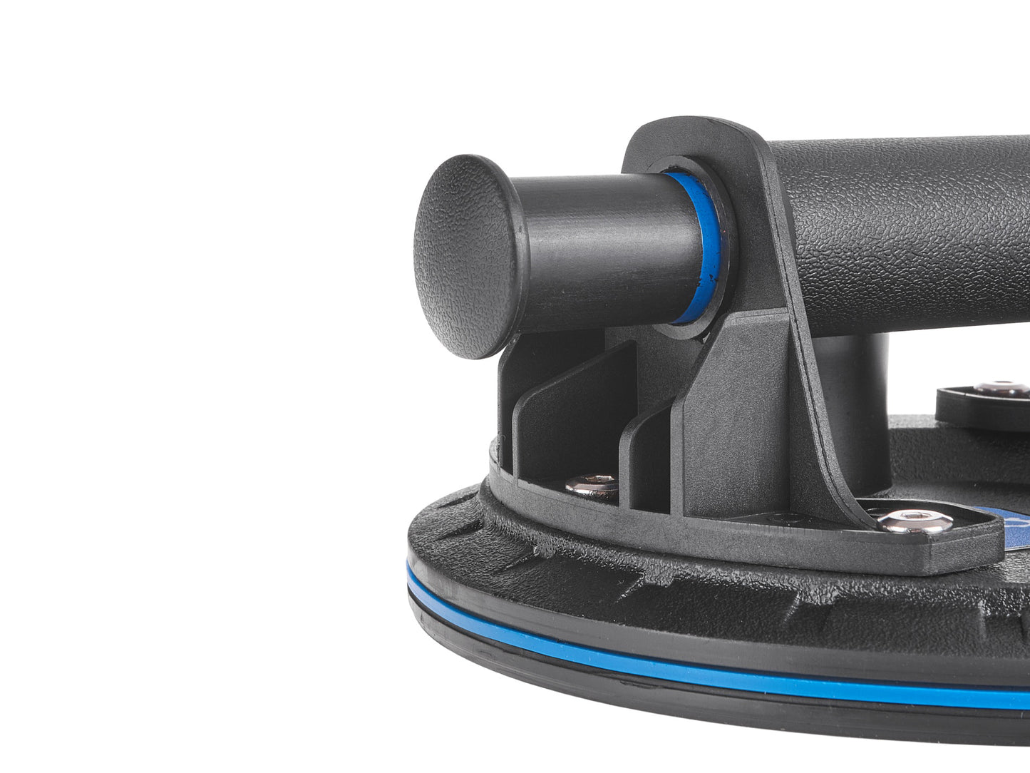 Ventuza cu vid si manometru pentru transportat si montat sticla, 200 mm, 170kg, Geko G02457