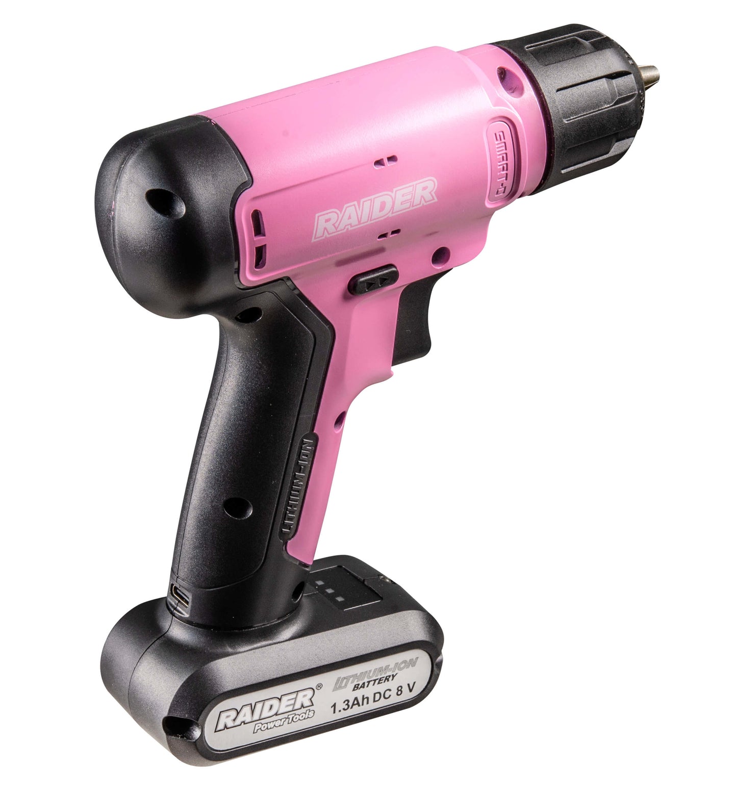 Set bormasina RD-CDL37 21 cu accesorii, acumulator 8 V, 1.3 Ah, 20 Nm, 10 mm, Raider 030182