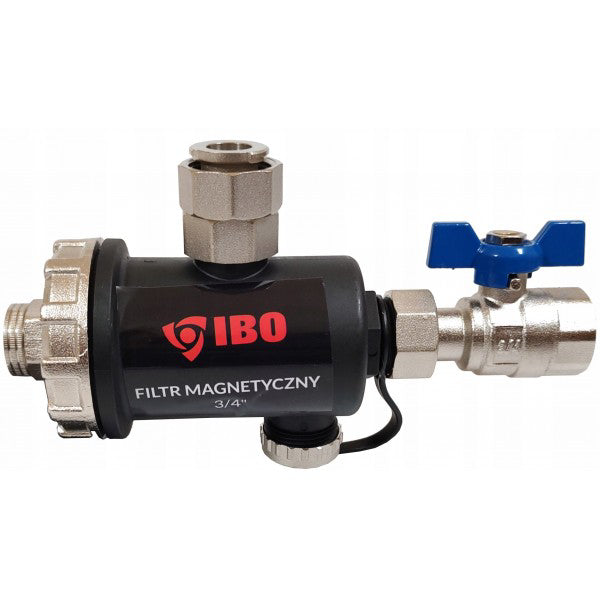 Filtru magnetic cu separator pentru impuritati I-0002, prindere 3/4", 8 bar, Ibo Dambat IB220022