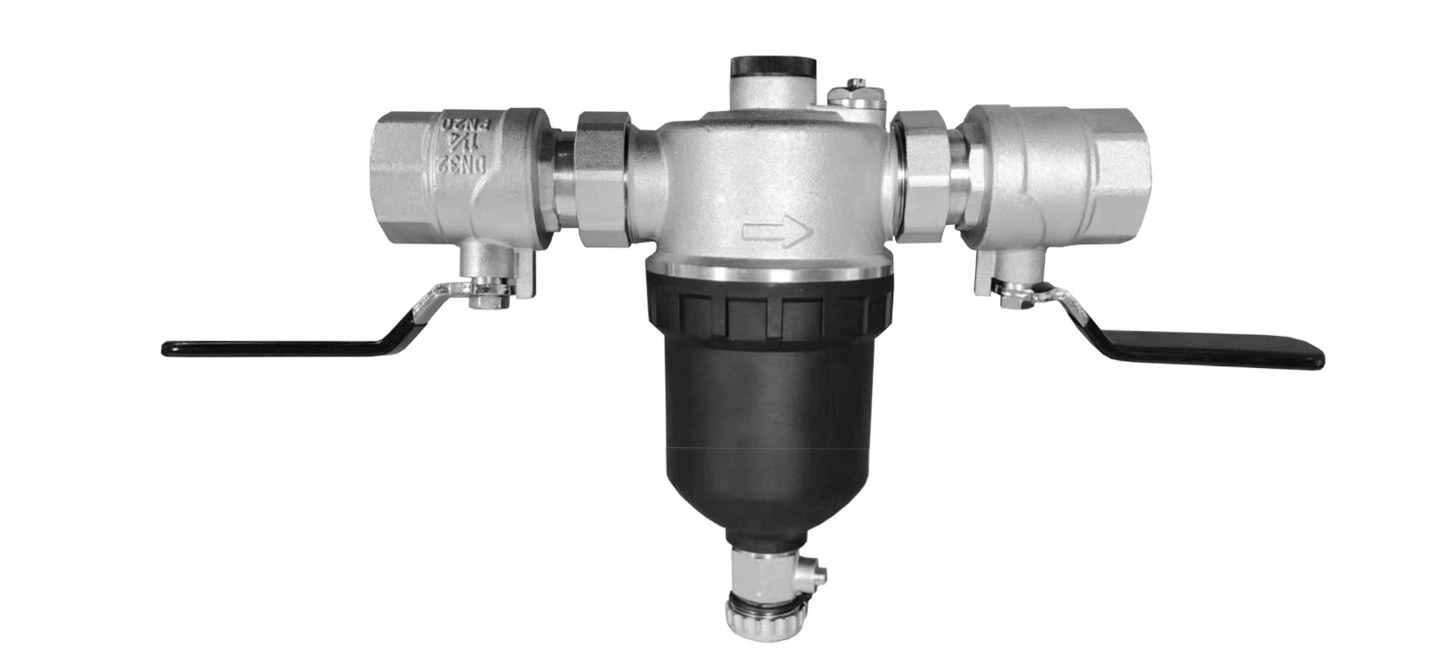 Filtru magnetic cu separator pentru impuritati I-004, prindere 5/4", Ibo Dambat IB220025