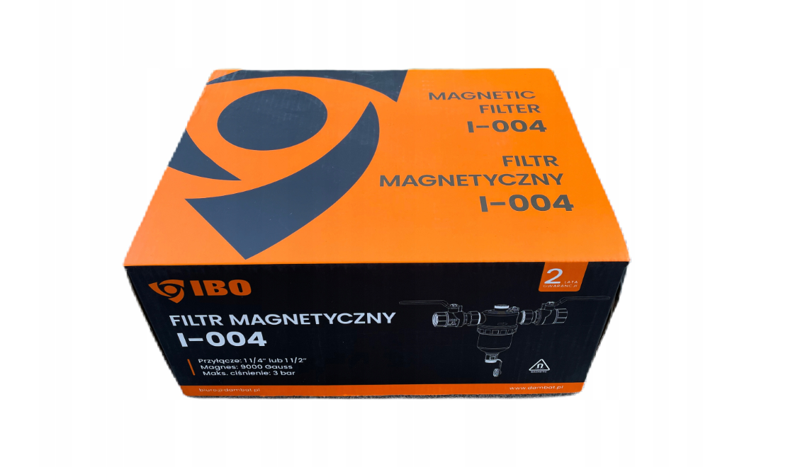 Filtru magnetic cu separator pentru impuritati I-004, prindere 5/4", Ibo Dambat IB220025