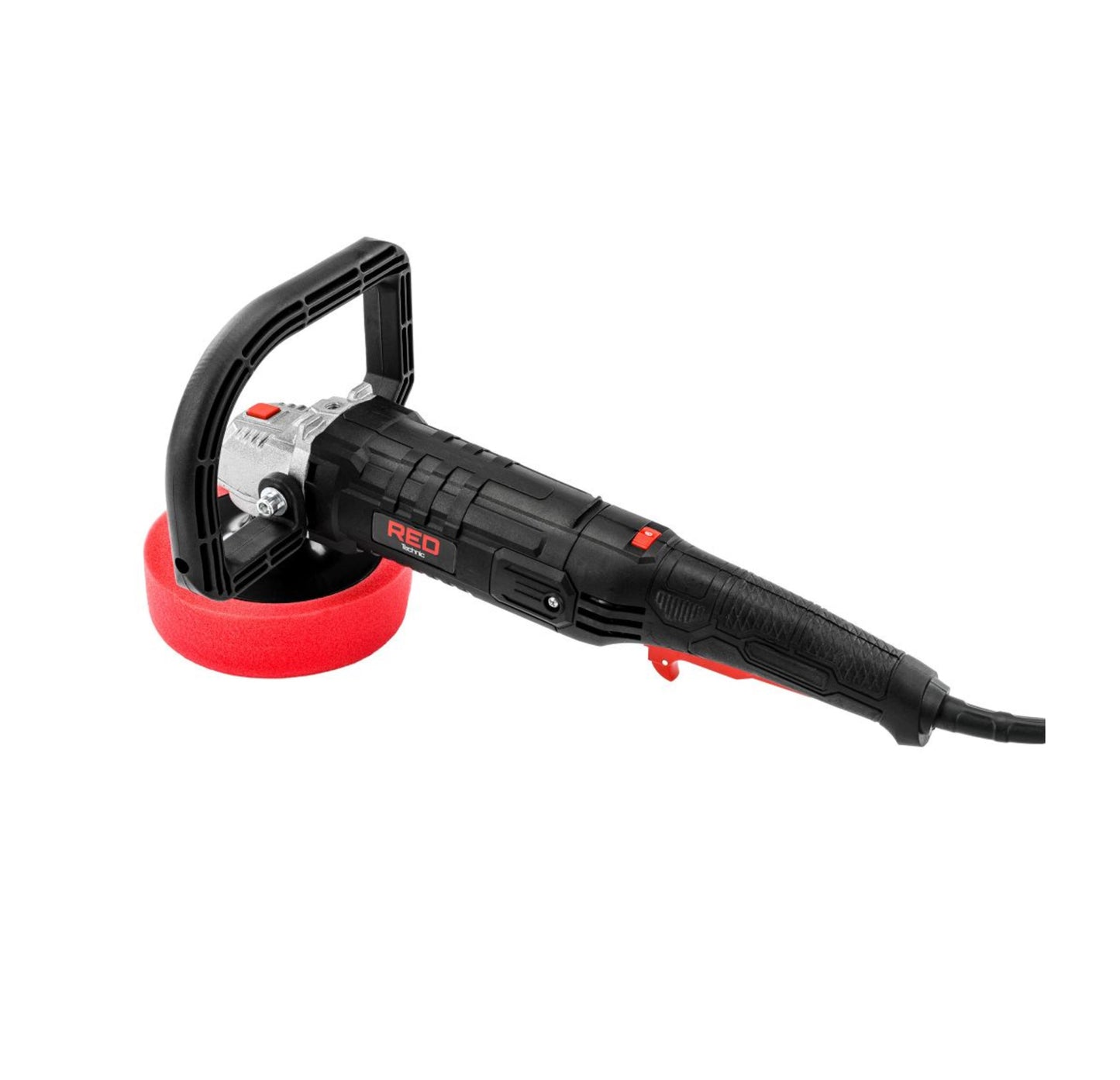 Set masina de polisat cu 5 bureti, 2400 W, Red Technic RTPS0088