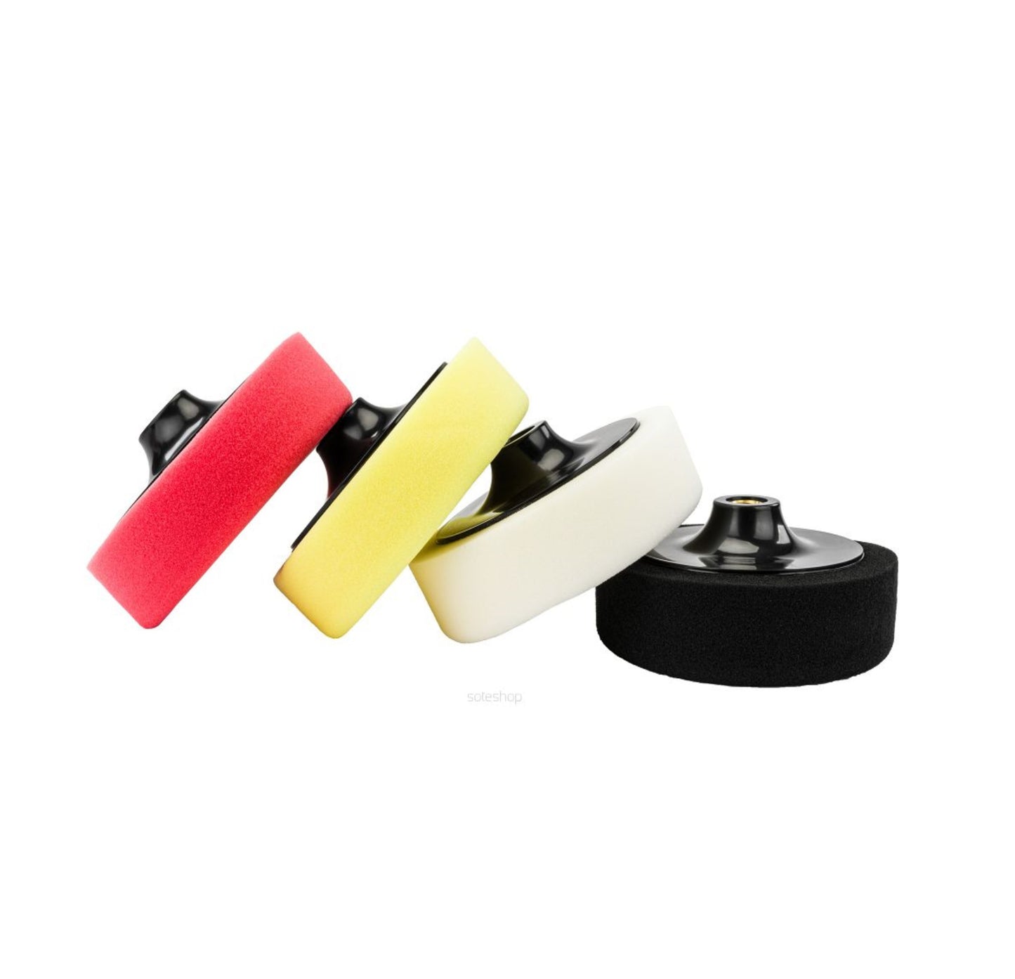 Set masina de polisat cu 5 bureti, 2400 W, Red Technic RTPS0088