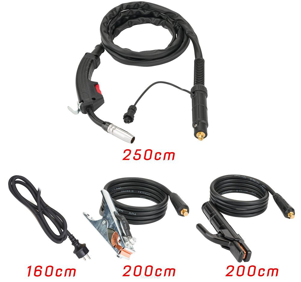 Aparat de sudura migomat PM-IMGTS-200L, MIG / MAG, MMA, TIG-Lift, Powermat PM1286