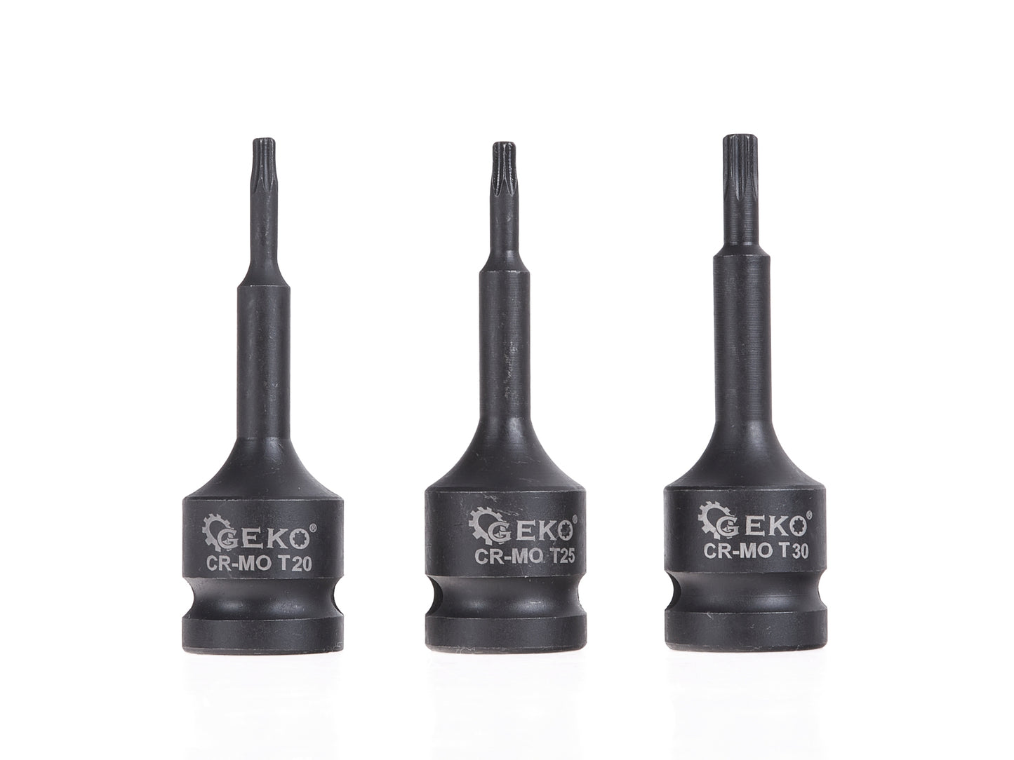 Set chei impact torx, T20-T70, Cr-Mo, 9 elemente, Geko G10526