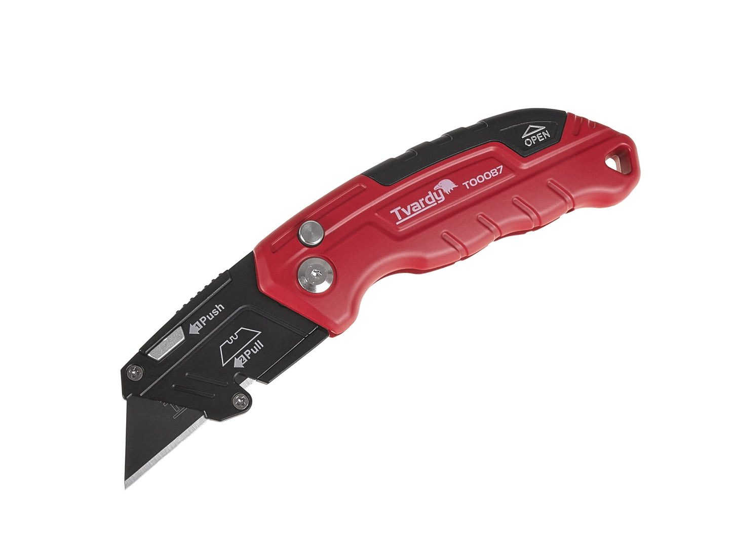 Cutter pliabil Fastfold cu lama trapezoidala SK2H, 60 x 19 x 0.6 mm, Tvardy T00087