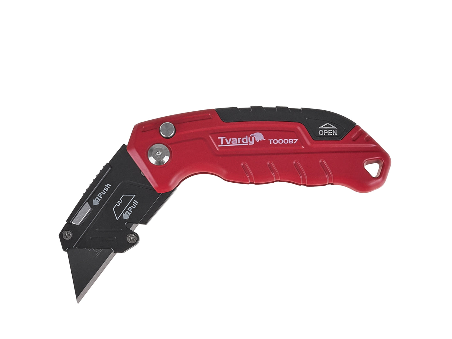 Cutter pliabil Fastfold cu lama trapezoidala SK2H, 60 x 19 x 0.6 mm, Tvardy T00087