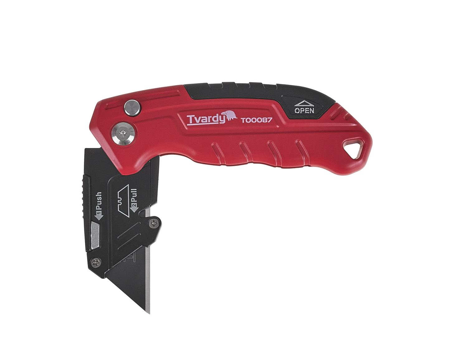 Cutter pliabil Fastfold cu lama trapezoidala SK2H, 60 x 19 x 0.6 mm, Tvardy T00087