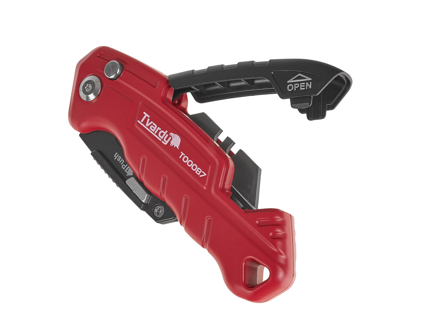 Cutter pliabil Fastfold cu lama trapezoidala SK2H, 60 x 19 x 0.6 mm, Tvardy T00087