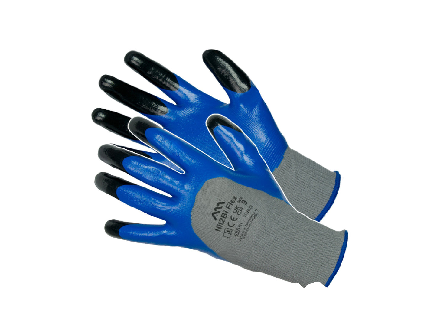 Manusi de protectie acoperite cu nitril NIT2BI FLEX, marimea 10, Artmas ART008028