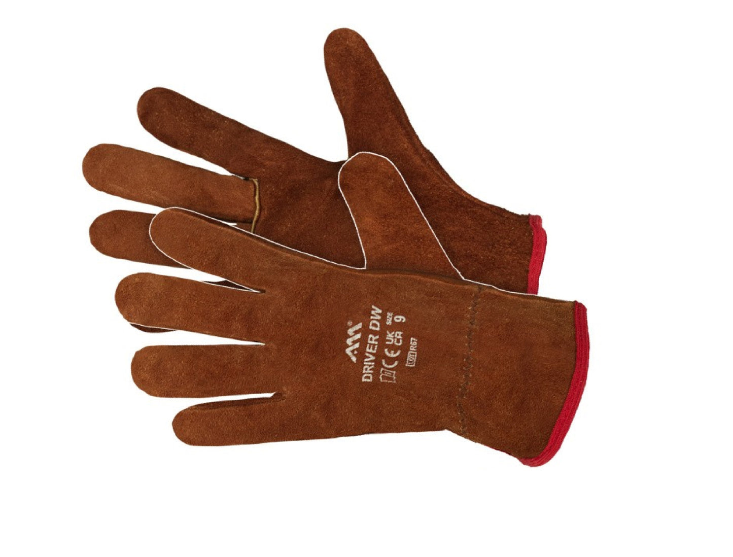 Manusi de protectie din piele naturala de vaca Driver DW, marimea 9, Artmas ART603021