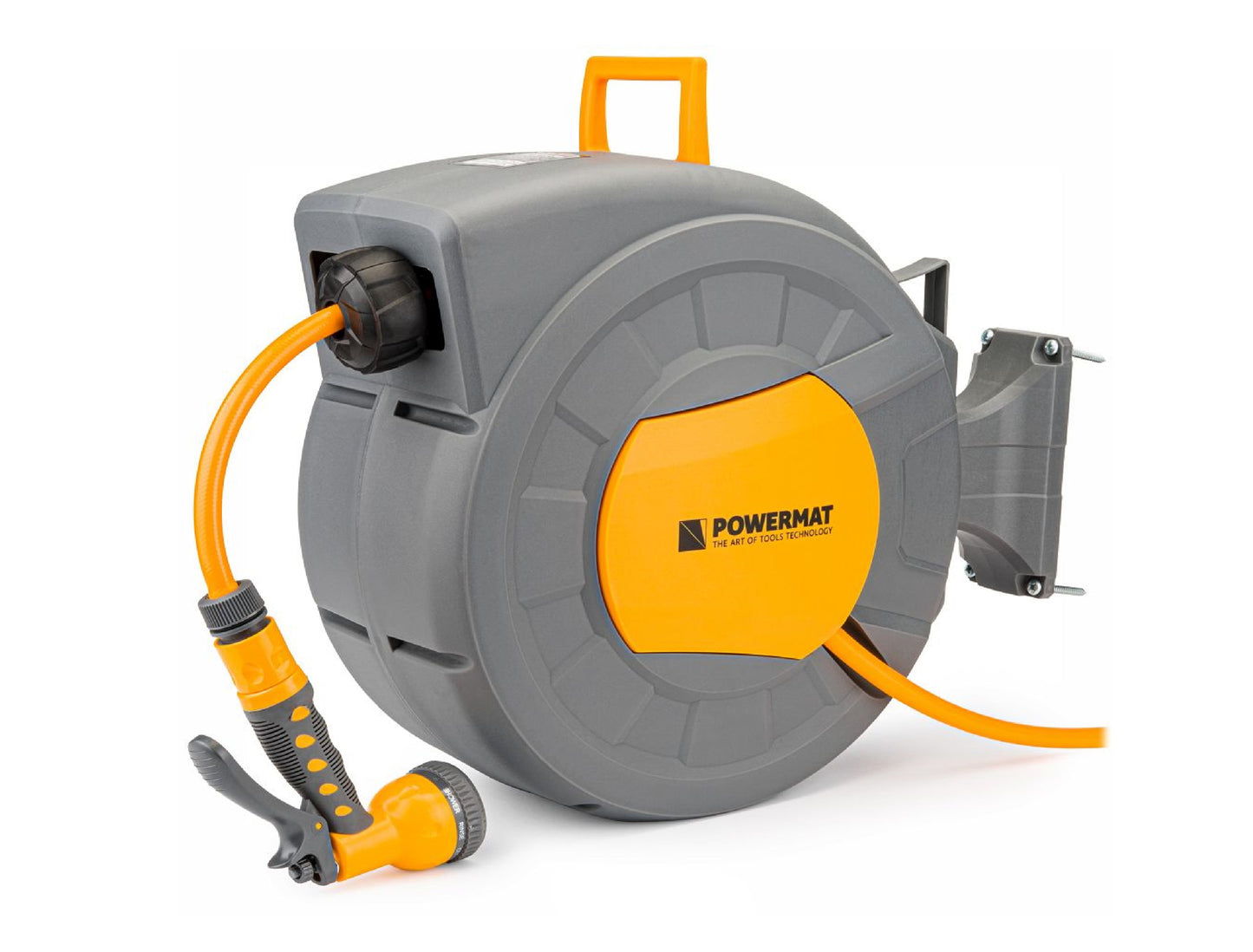 Furtun pe tambur PM-ABNW-20M, lungime furtun 20 m, Powermat PM1125