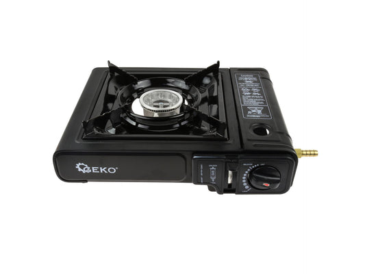 Aragaz portabil 2.5kW, 3.5 - 6.5 bari, Geko G80522