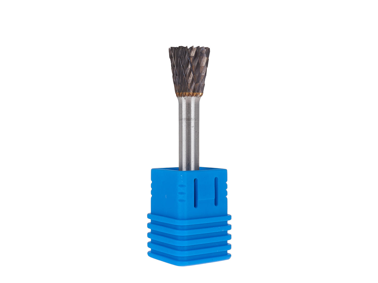 Freza pentru metal din carbura de tungsten, 12 x 12 mm, tija 6 mm, con inversat, Geko G37499