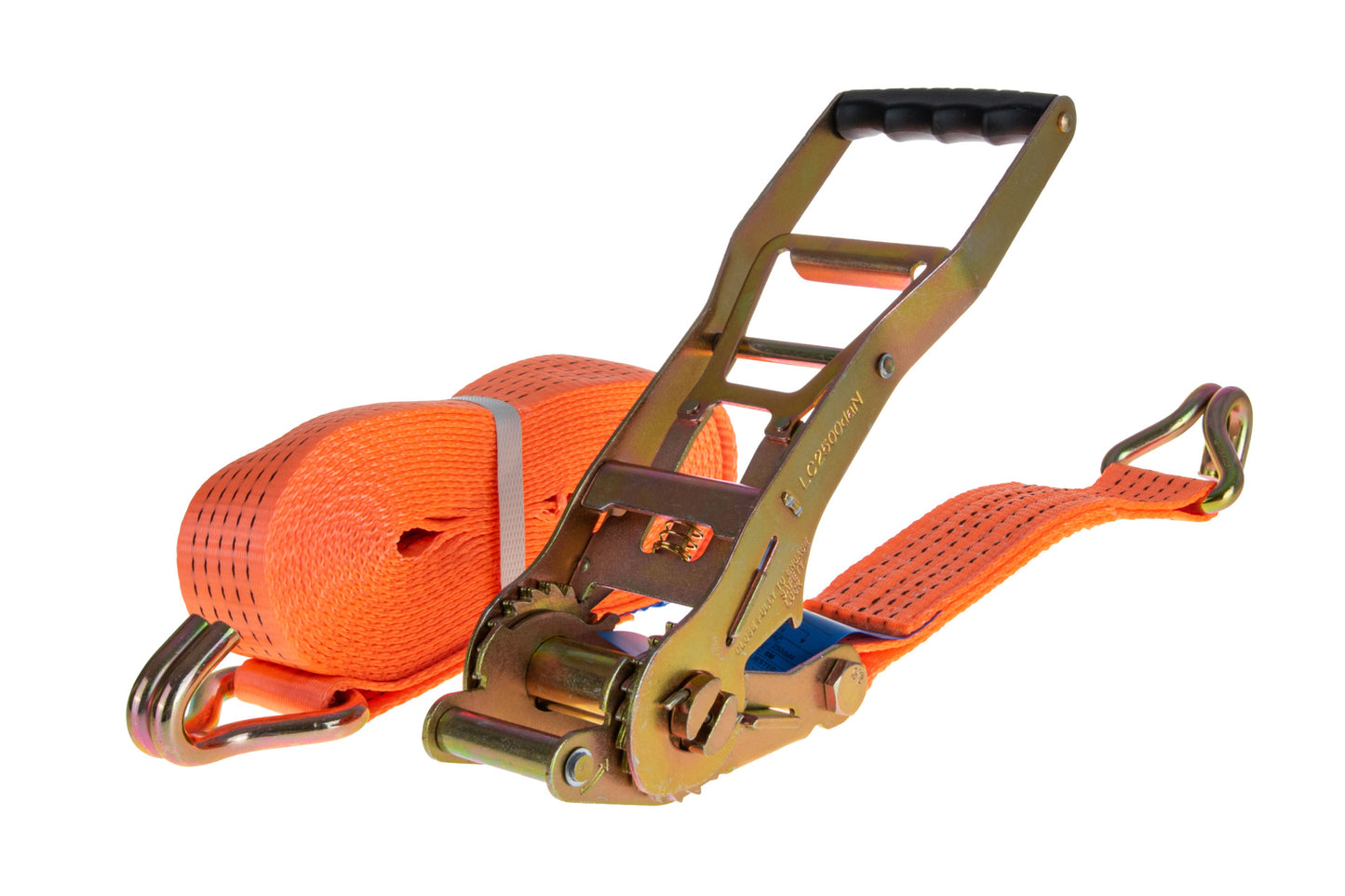 Chinga ancorare cu clichet Ergo, 8 m, 5 T, 50 mm, Geko G03958