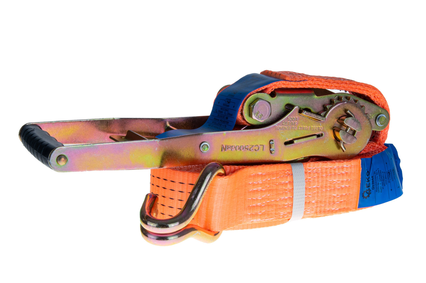 Chinga ancorare cu clichet Ergo, 8 m, 5 T, 50 mm, Geko G03958