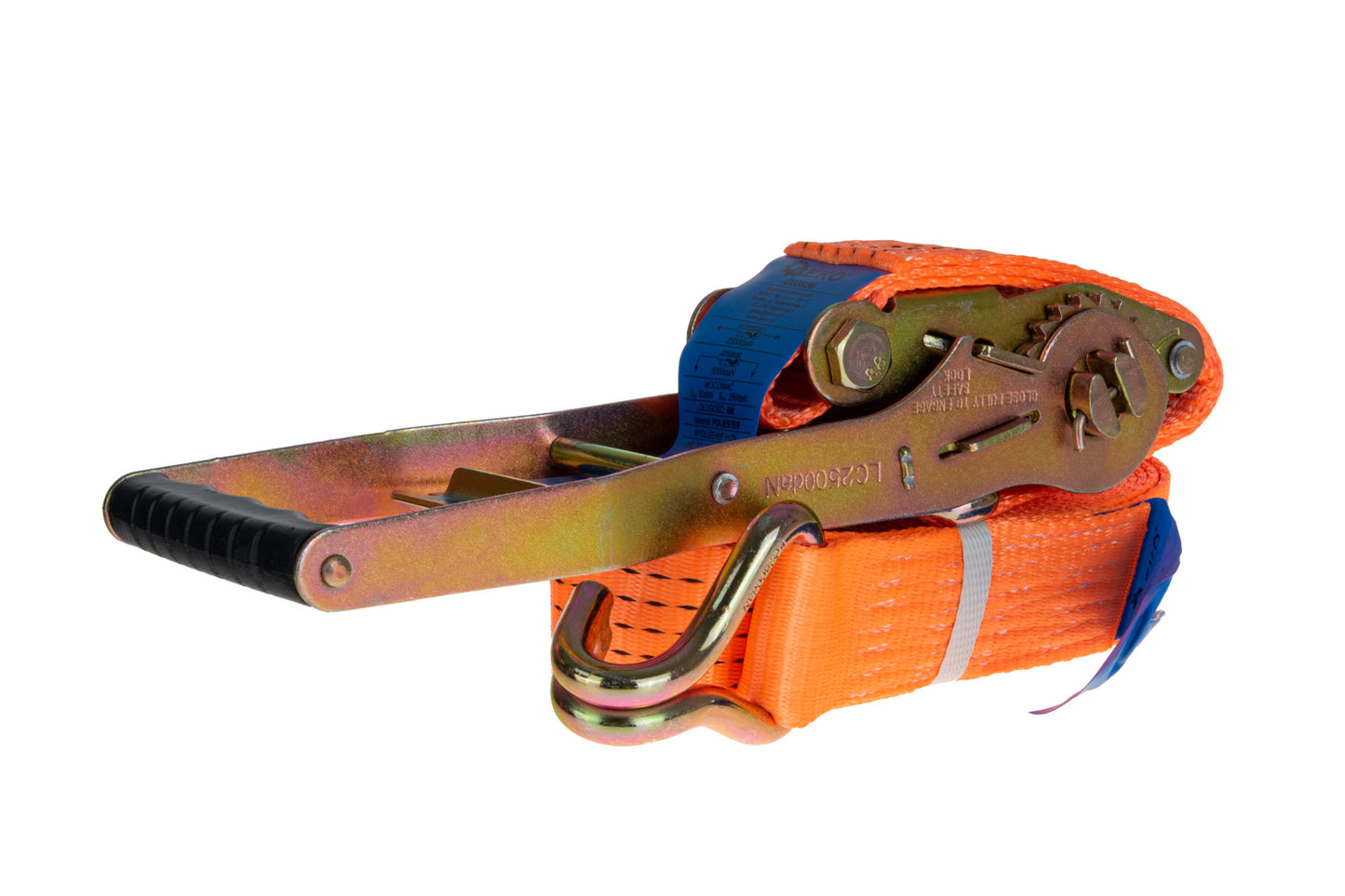 Chinga ancorare cu clichet Ergo, 6 m / 5 T / 50 mm, Geko G03956