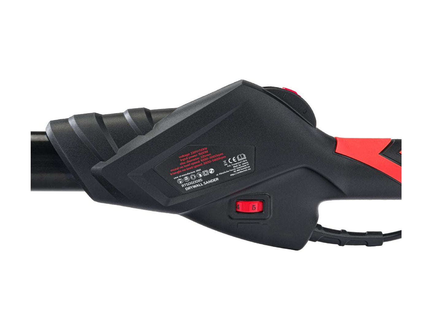 Slefuitor de pereti cu 2 capete, 1500 W, Red Technic RTSDG0085