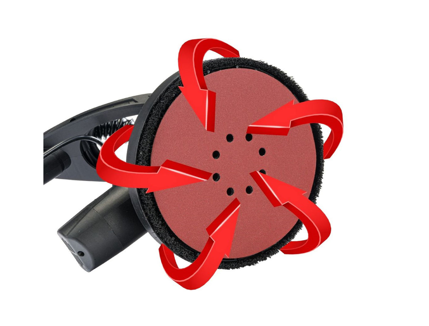 Slefuitor de pereti cu 2 capete, 1500 W, Red Technic RTSDG0085