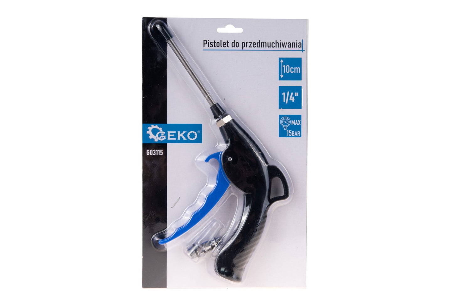 Pistol de suflat, 10 cm, Geko G03115