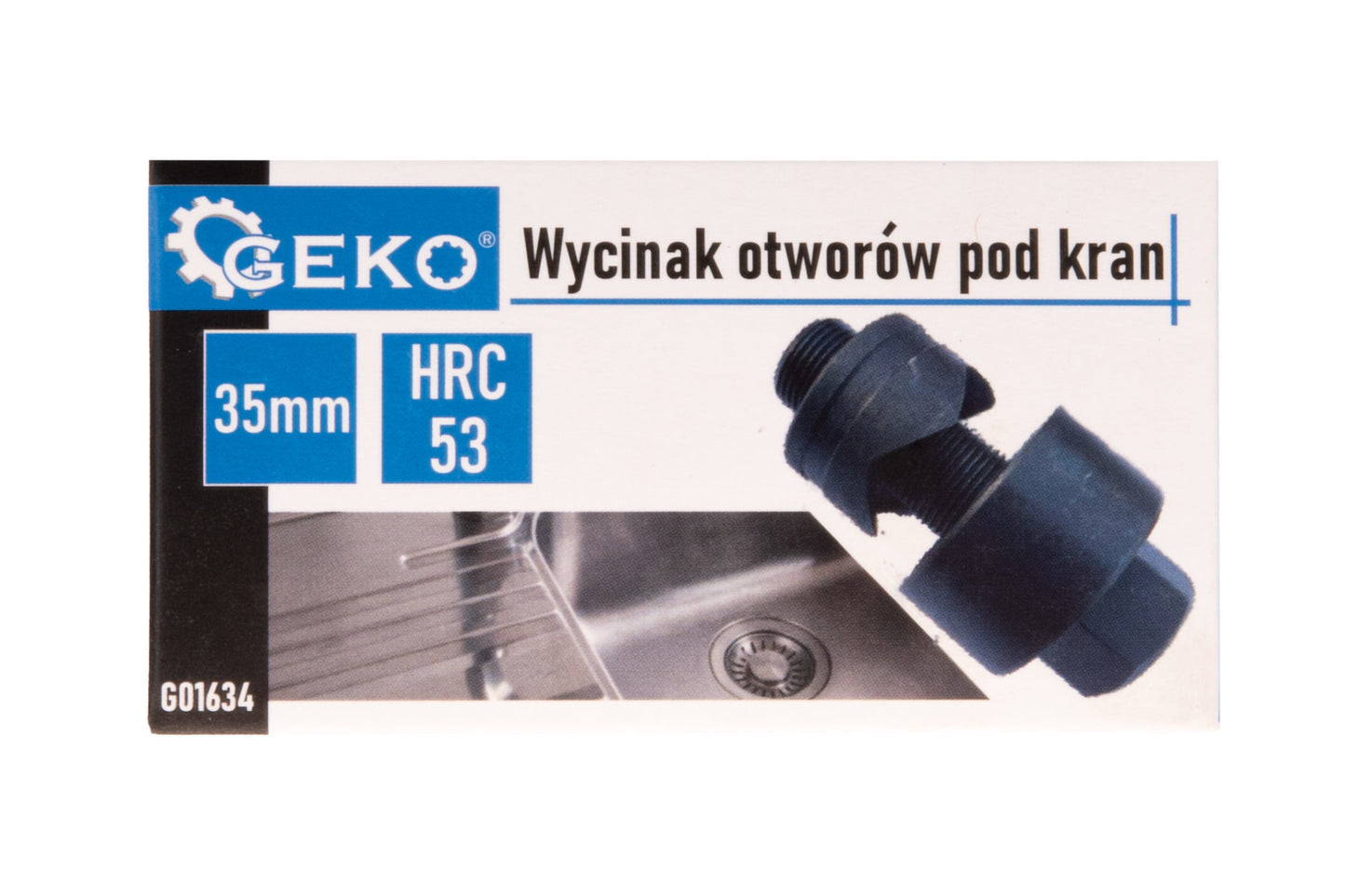 Dispozitiv pentru perforat tabla, 35 mm, Geko G01634