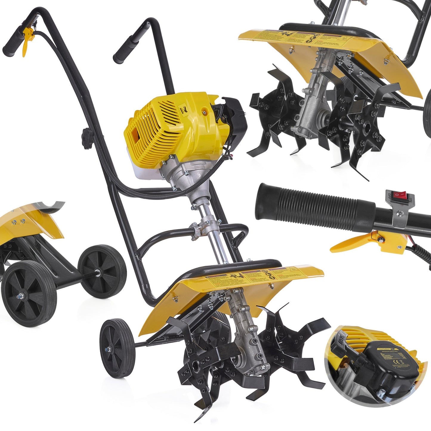 Motocultor pe benzina, 5.2 cp, John Gardener G84008