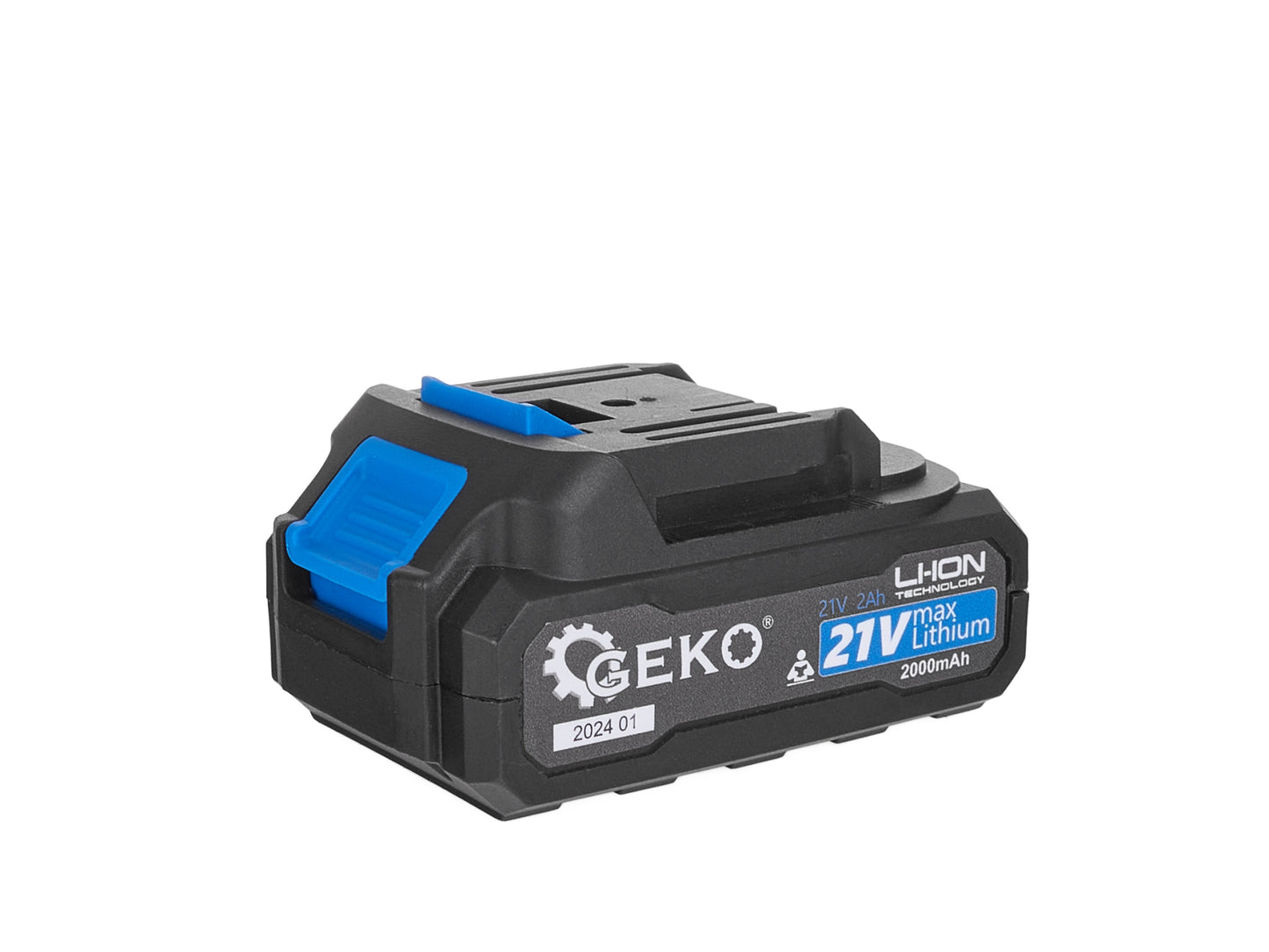 Ventuza vibranta pentru placi cu acumulator si incarcator, 2 x 21 V, Geko G80673