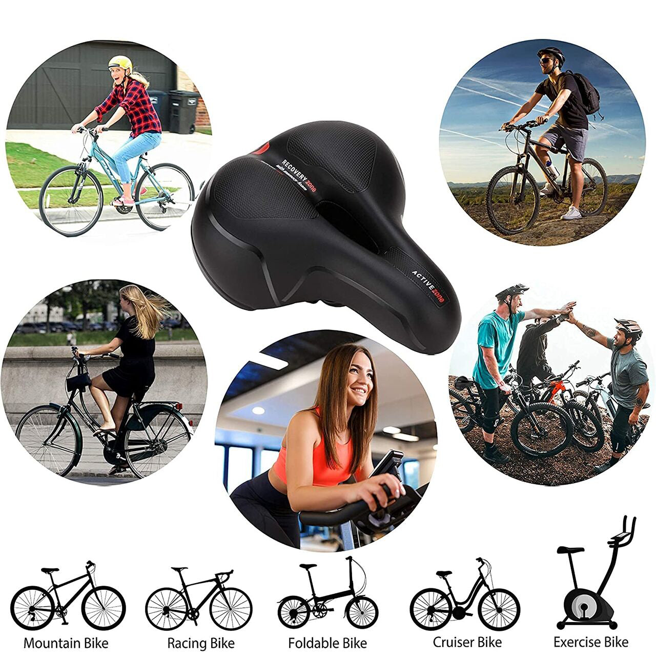 Sa pentru bicicleta Foam B-Comfy400, MalTrack 110533