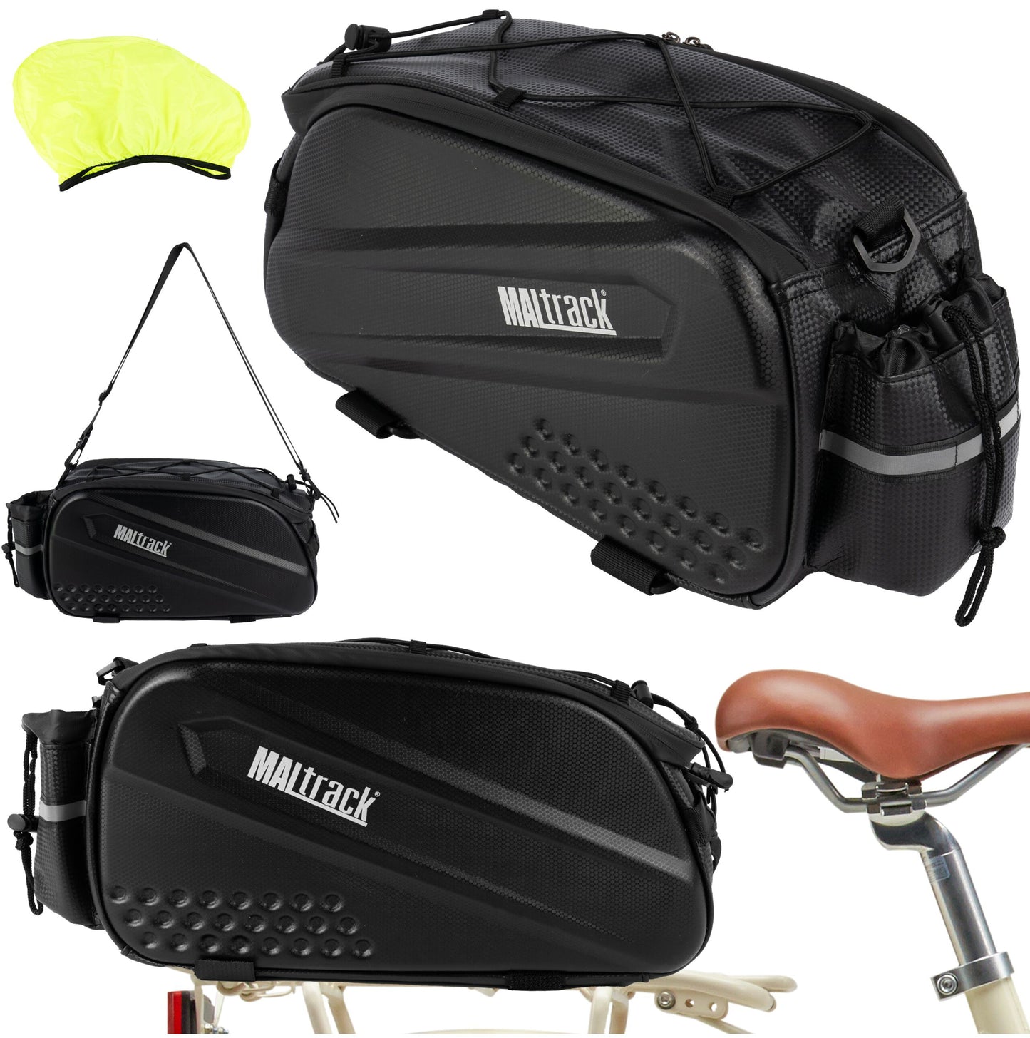 Geanta impermeabila pentru portbagaj bicicleta, capacitate 10 l, MalTrack 111374