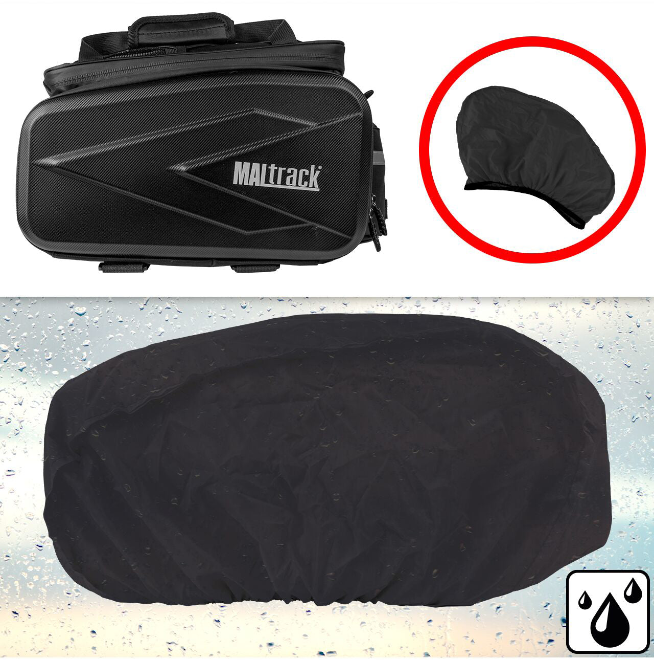 Geanta termica impermeabila pentru bicicleta, capacitate 10 l, MalTrack 111373