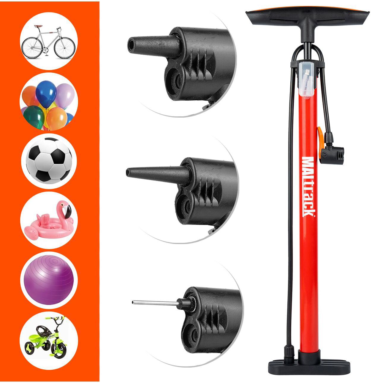 Pompa pentru bicicleta, MalTrack 111376