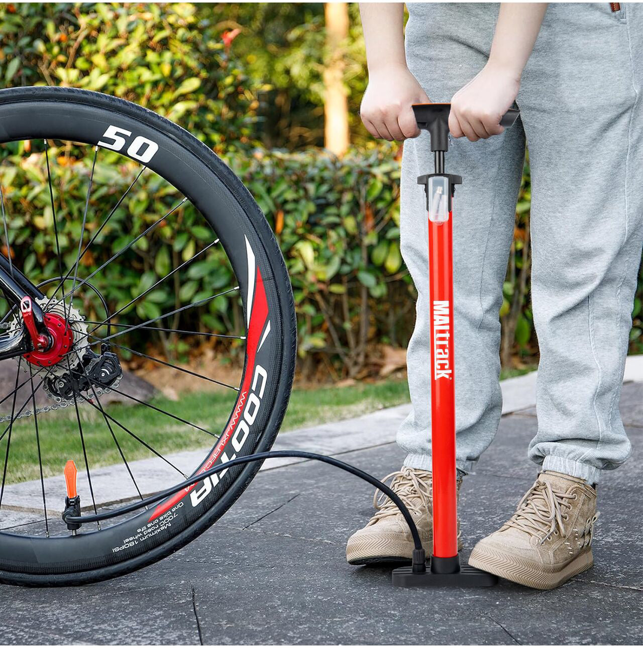Pompa pentru bicicleta, MalTrack 111376