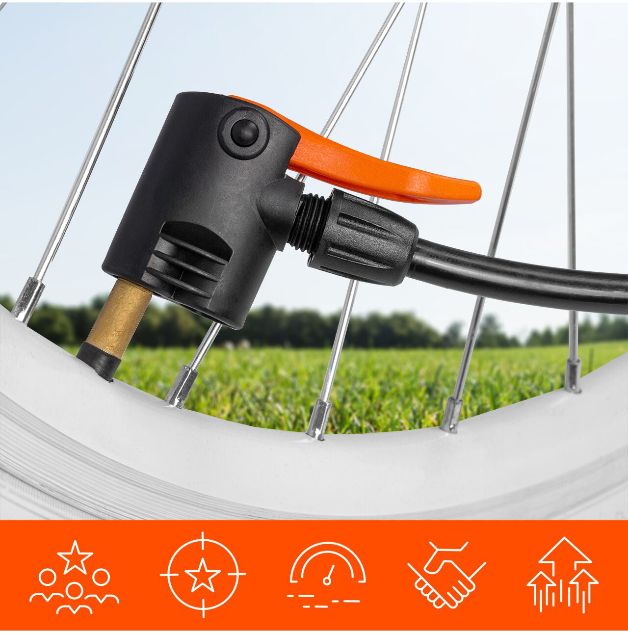 Pompa pentru bicicleta, MalTrack 111376