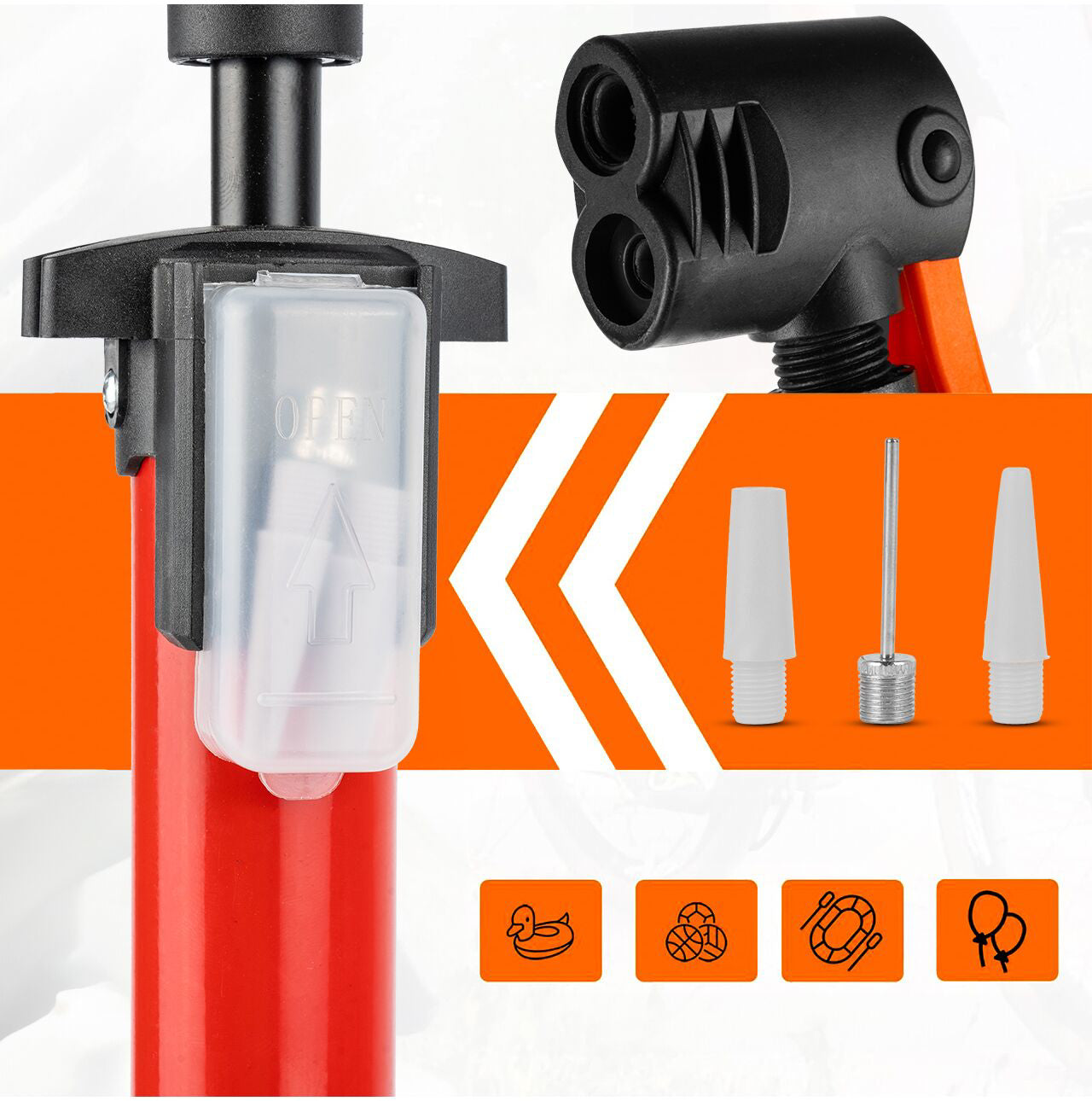 Pompa pentru bicicleta, MalTrack 111376