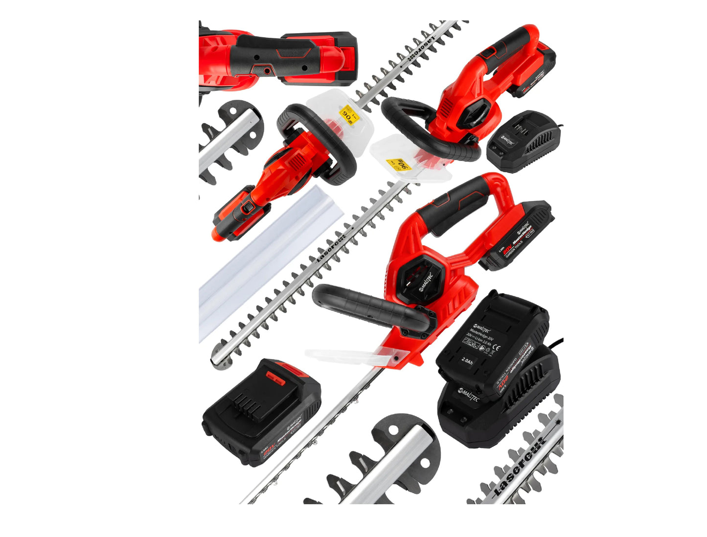 Foarfeca electrica pentru crengi si gard viu pe acumulator MasterHedge-20V, 580 mm, MalTec 111400