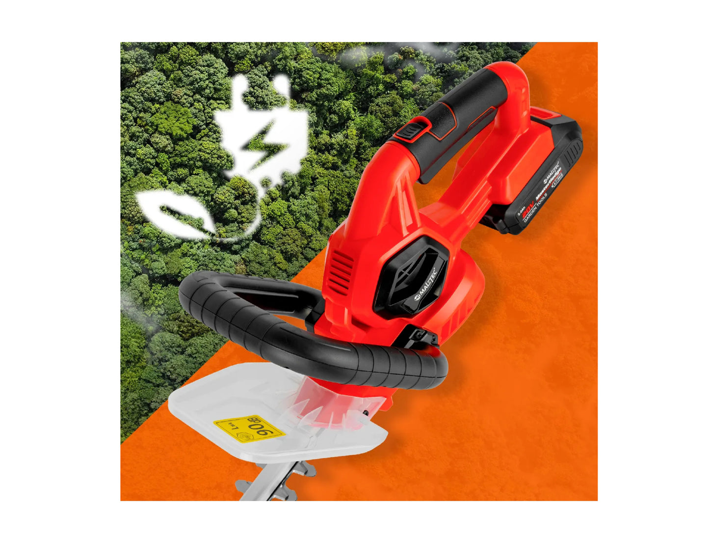 Foarfeca electrica pentru crengi si gard viu pe acumulator MasterHedge-20V, 580 mm, MalTec 111400