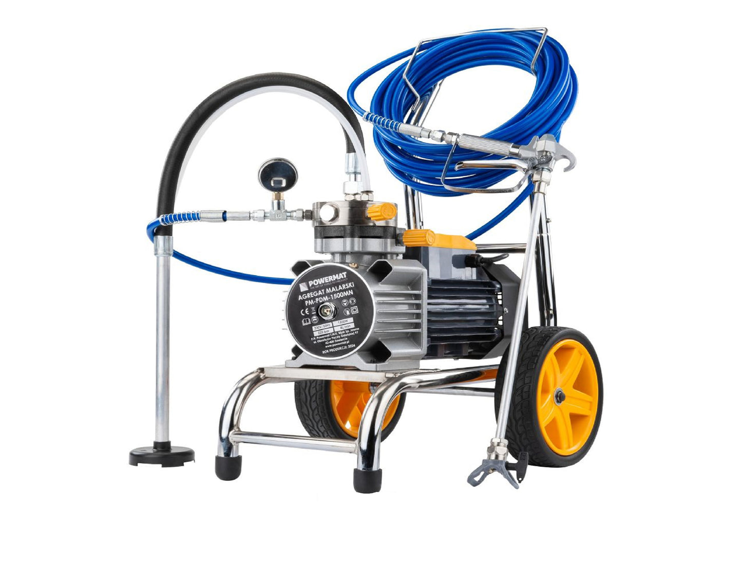 Agregat de vopsire hidrodinamic PM-PDM-1500MN, 1500 W, Powermat PM1295