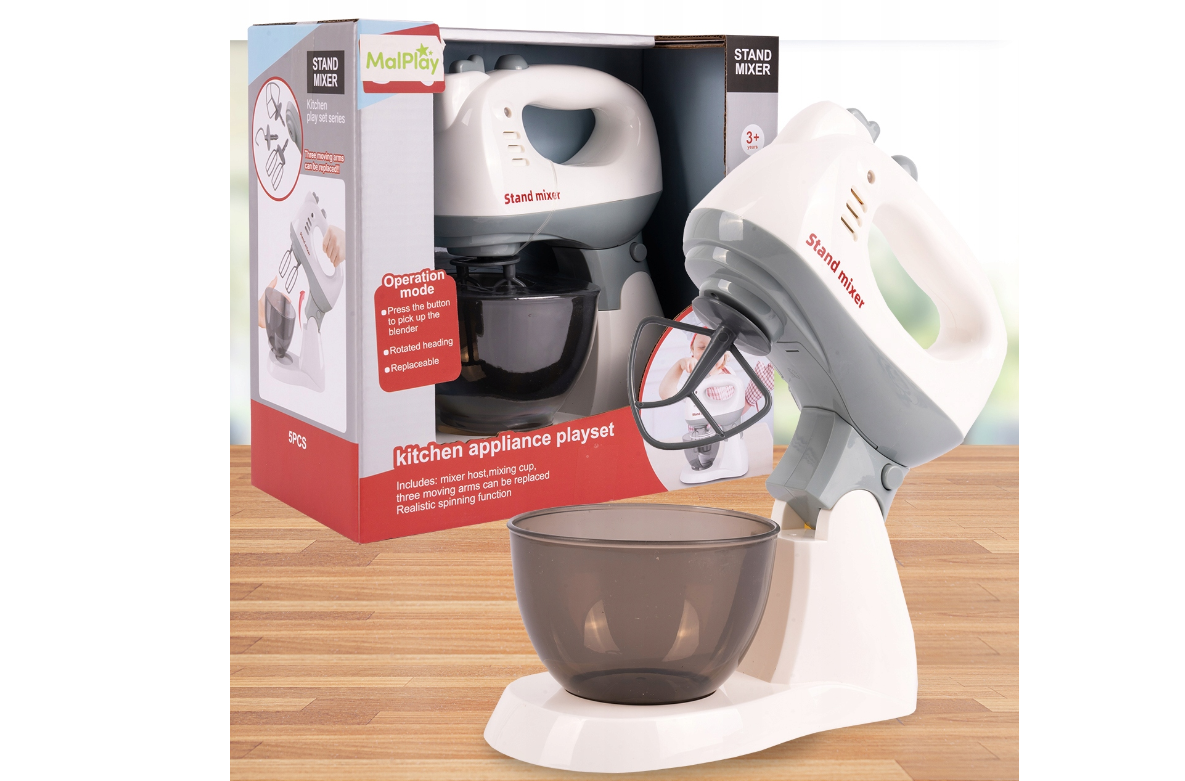 Robot de bucatarie pentru copii, 20,5 x 18 x 10 cm, MalPlay 111580