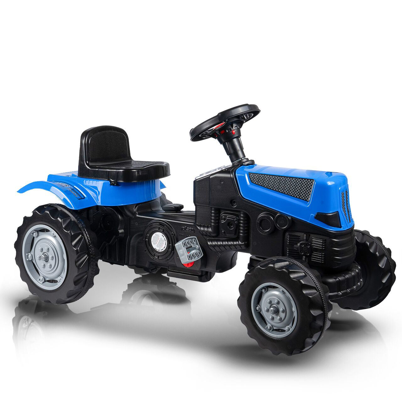 Tractor cu pedale XXL, albastru, MalPlay 111722