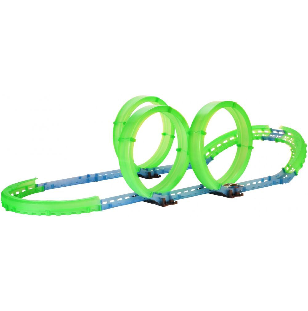 Pista luminoasa cu masinuta, 95 x 41 x 26 cm, MalPlay 107951