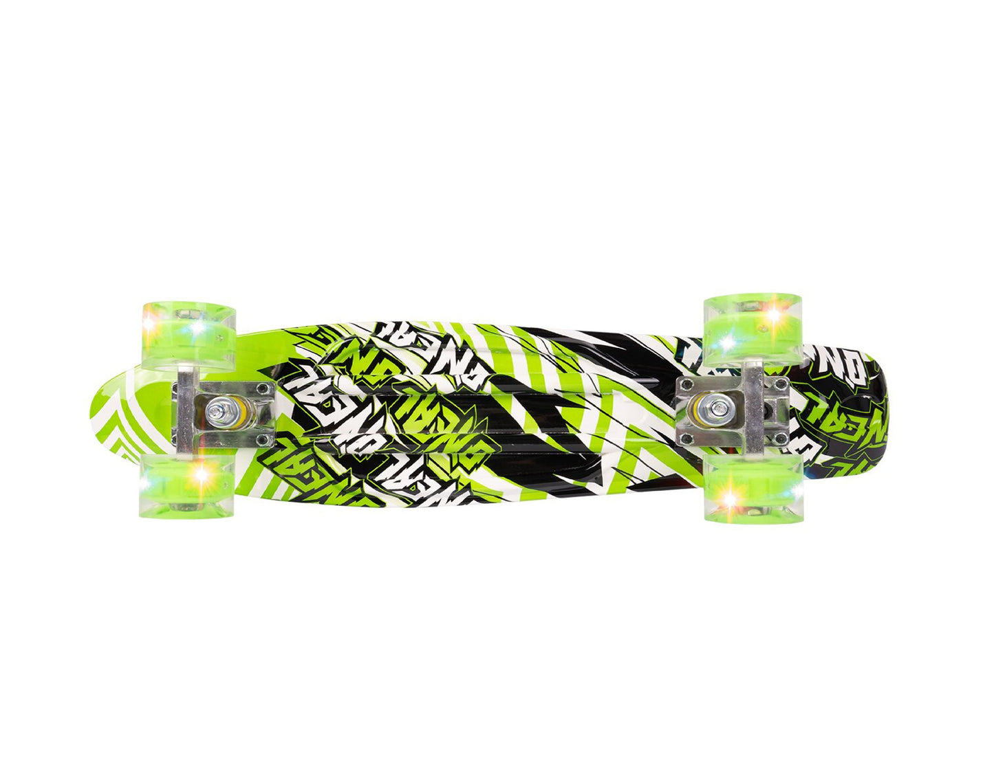 Skateboard cu roti luminoase, 56x14,5cm, MalPlay 110913