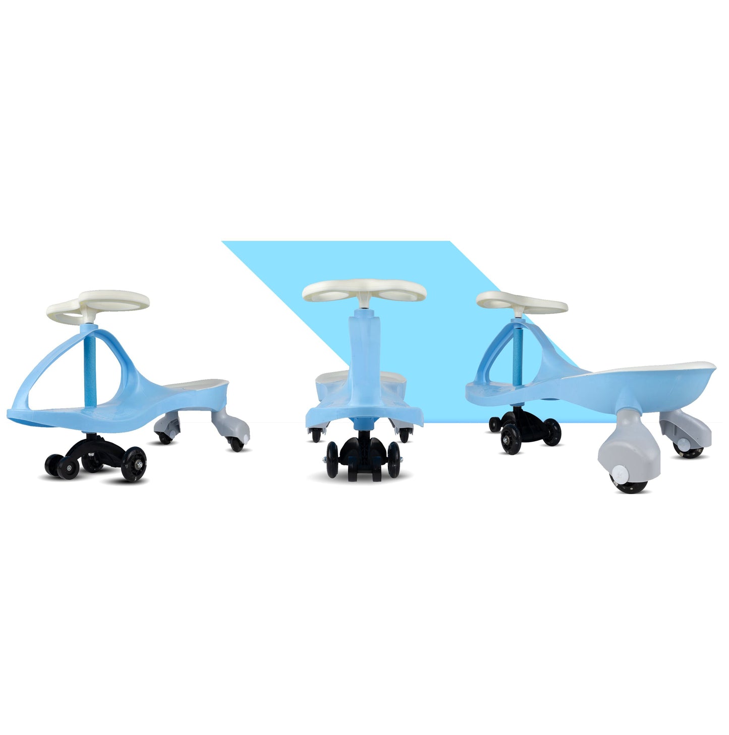 Vehicul Gravity cu roti luminoase, 70 x 31 cm, MalPlay 109648