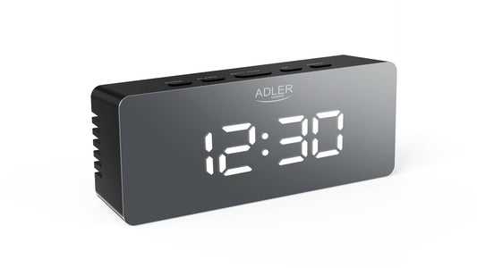 Ceas desteptator cu cablu USB si afisaj LED, Adler AD1189b