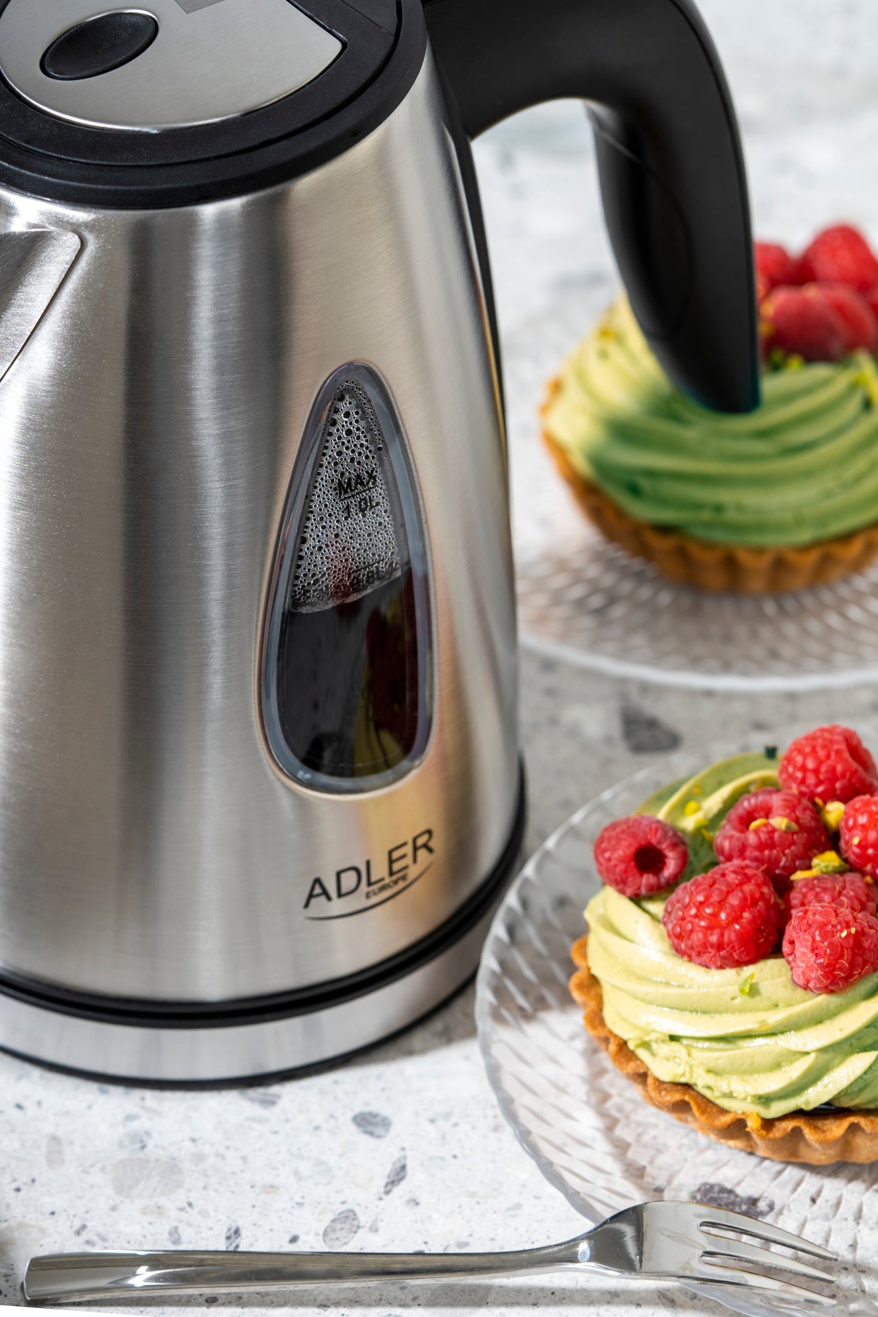 Fierbator electric din metal, 1 l, Adler AD1203