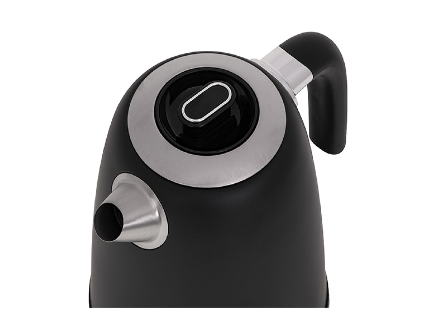 Fierbator electric metalic cu control al temperaturii, capacitate 1.7 l, afisaj LCD, negru, Adler AD1295b