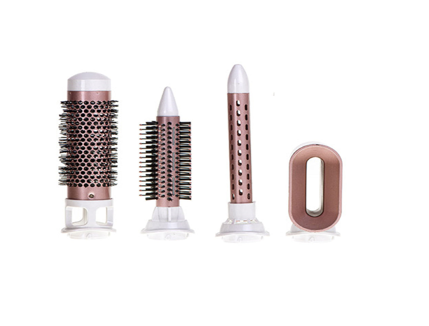 Ondulator-uscator de par 5 in 1, 2 setari temperatura, aer rece, perii interschimbabile, 1200 W, Adler AD2027