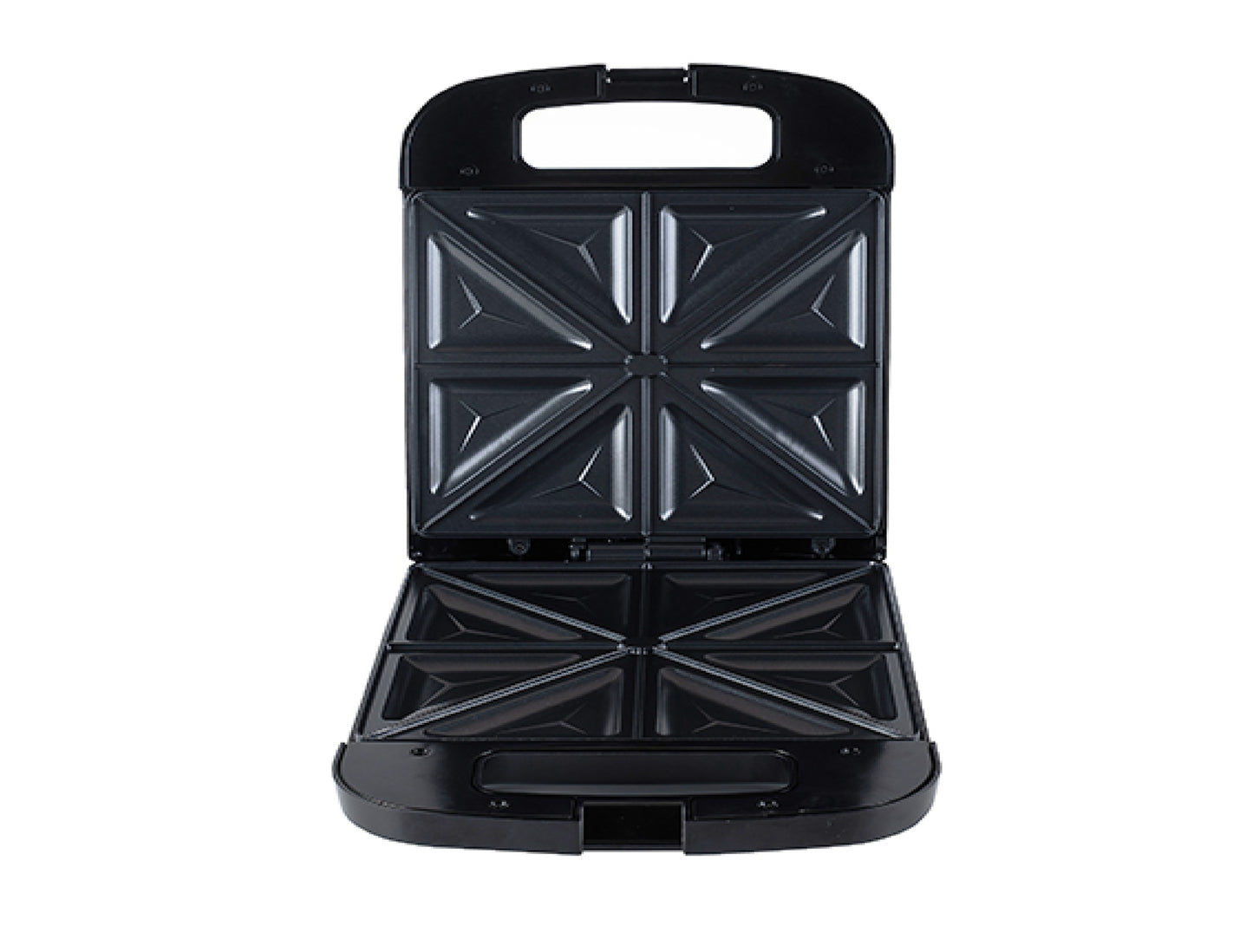 Sandwich maker XXL, 2000 W, 4 sandwich-uri mari, maner ignifug, picioare antiaderente, Adler AD3055